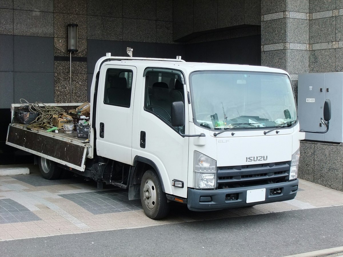 ISUZU ELF, 6th Gen, Dobule-cab, Widebody-type, Grade-ST