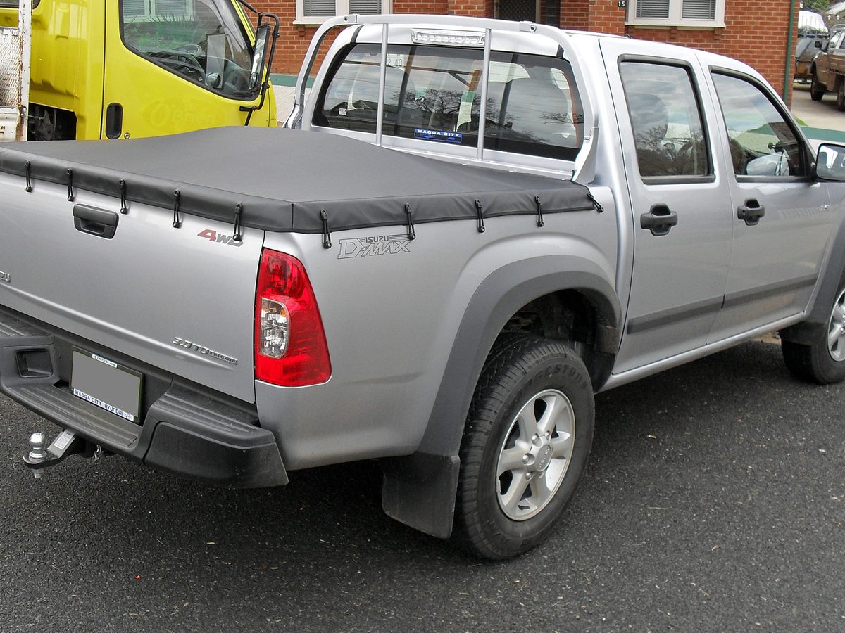 Isuzu D-Max dual cab utility